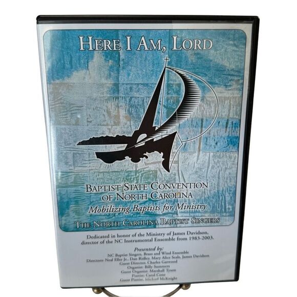 NORTH CAROLINA BAPTIST SINGERS Here I Am Lord (DVD, 2003) Rare - Picture 1 of 6